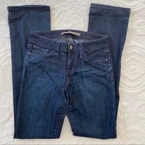 Joe’s Jeans Starlet fit indigo wash with flaws size 24